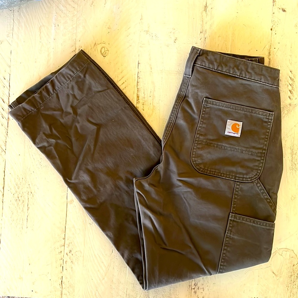 Carhartt relaxed fit 30x30 grayish green